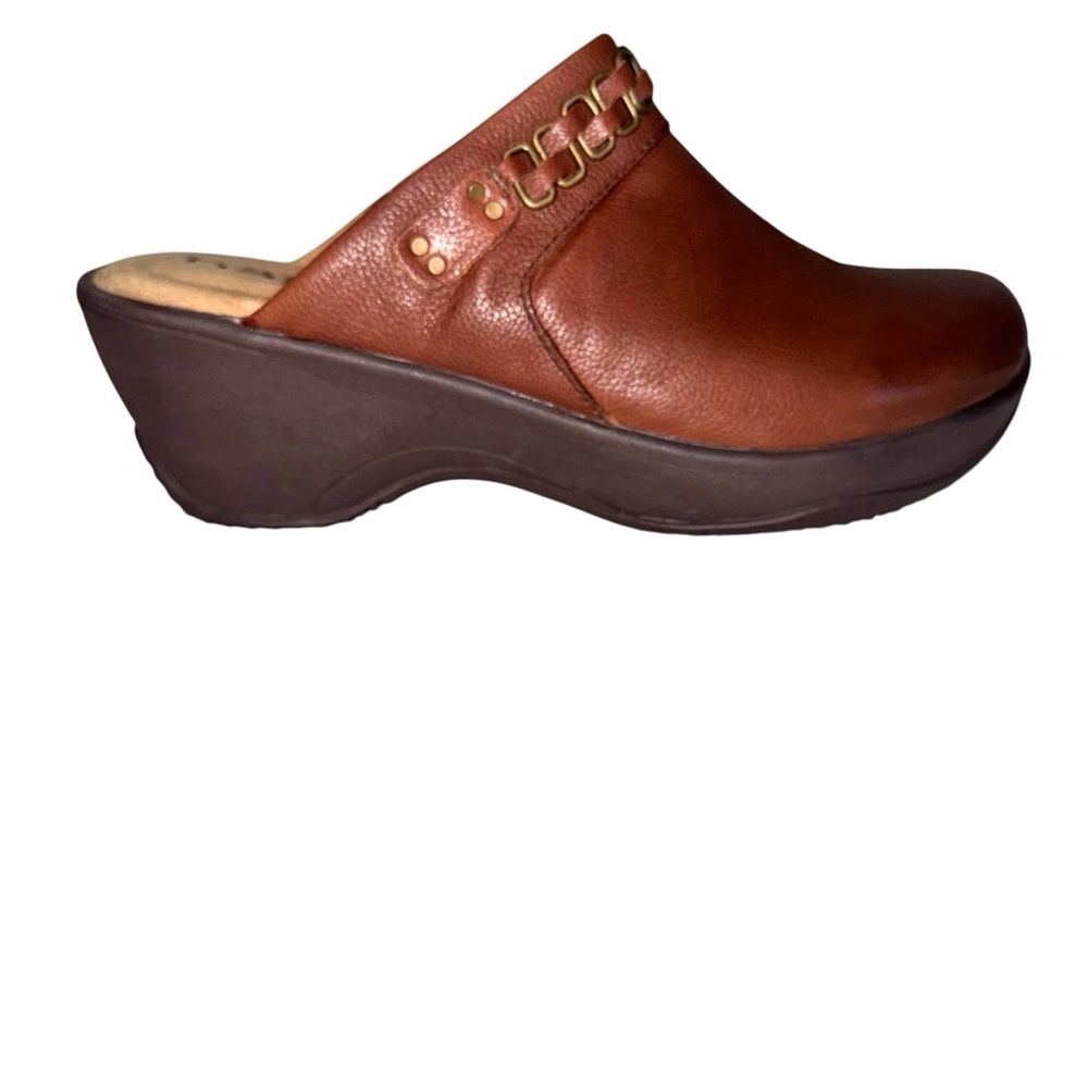 Halsa Footwear Hälsa Chloe Clog Slip-on Mule Brown Women’s Size 8.5M